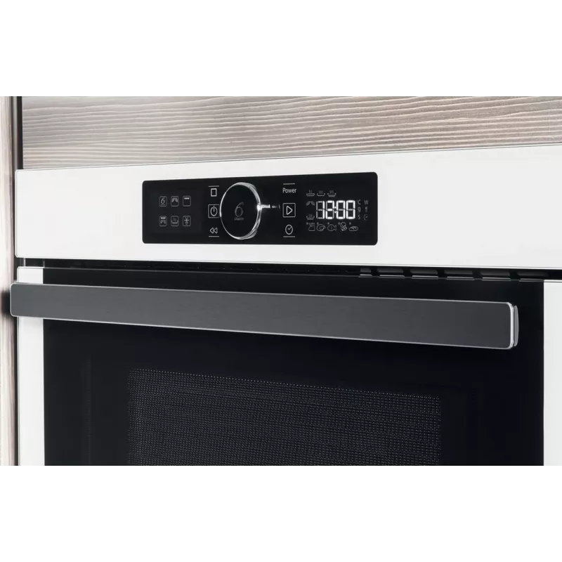 Whirlpool AMW 730 WH microondas de encastre con grill, 31 L, 1000 W, blanco