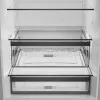 Whirlpool WHK2 6493 X4E frigorífico combi con congelador inferior, 490 l, No Frost, clase energética E, acero inoxidable