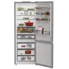 Whirlpool WHK2 6493 X4E frigorífico combi con congelador inferior, 490 l, No Frost, clase energética E, acero inoxidable