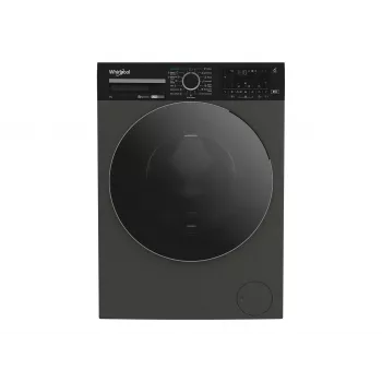 Whirlpool WPM 87G ADS EE Lavadora de carga frontal, 8 kg, 1400 rpm, clase de eficiencia energética A, pantalla digital, Manhattan Grey