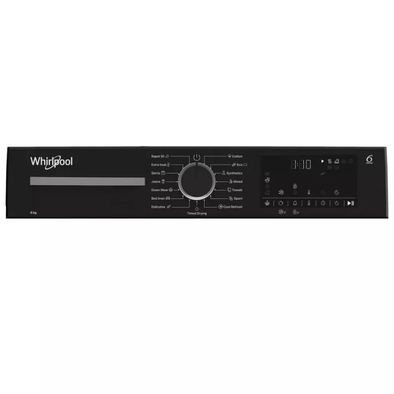 Whirlpool WPS D8 WBS EE secadora con bomba de calor 8 kg carga frontal blanco