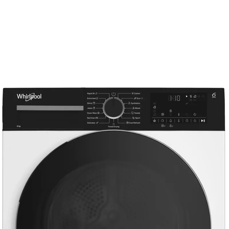 Whirlpool WPS D8 WBS EE secadora con bomba de calor 8 kg carga frontal blanco