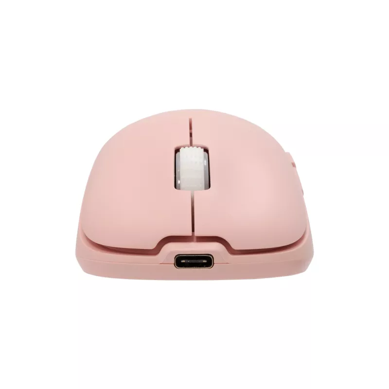 White Shark AERO PINK ratón gaming inalámbrico (rosa, 10000 DPI, 2,4 GHz/USB-C)