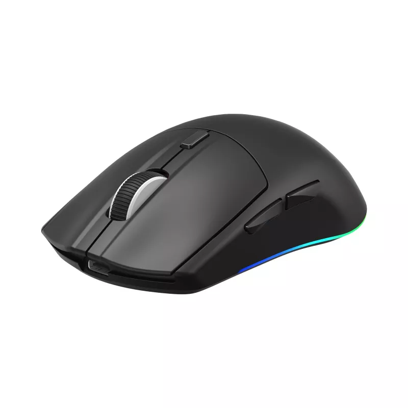 White Shark CADOR-B WGM-5020 Ratón gaming RGB con cable, negro