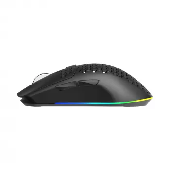 White Shark CADOR WGM-5020 Ratón gaming óptico negro con estructura de panal