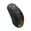 White Shark CADOR WGM-5020 Ratón gaming óptico negro con estructura de panal