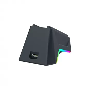 White Shark GAWAIN-B ratón gaming inalámbrico, 12000 DPI, 500 mAh, 56 g, negro