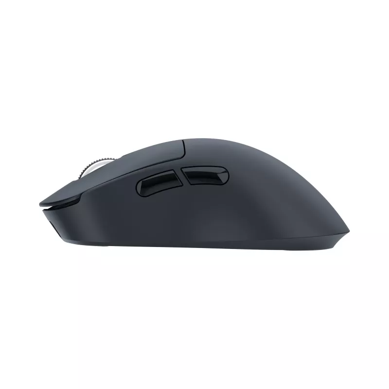 White Shark GAWAIN-B ratón gaming inalámbrico, 12000 DPI, 500 mAh, 56 g, negro