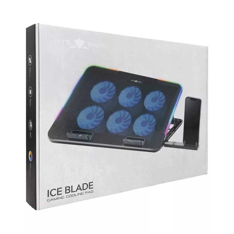 White Shark ICE BLADE GCP-96 Base refrigeradora para portátil