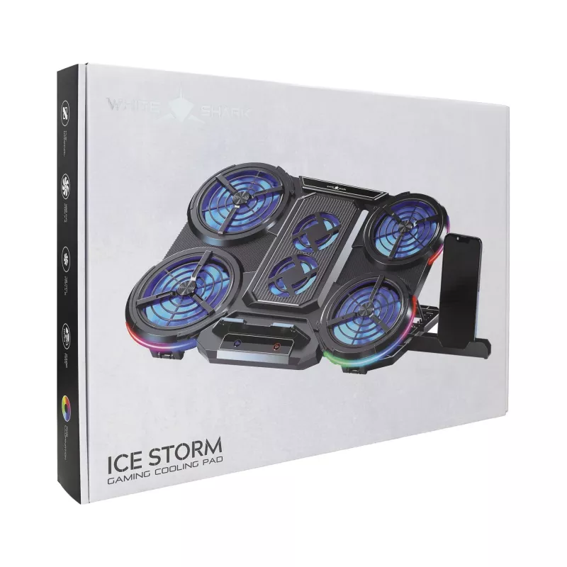 White Shark ICE STORM GCP-6 Base refrigeradora para portátil