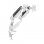 White Shark KHUFU-II GMS-3211 / Soporte de escritorio para 2 monitores