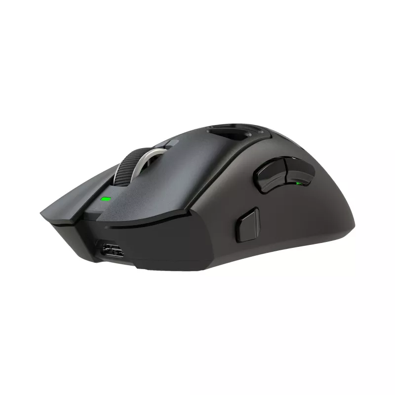 Ratón gaming óptico con cable White Shark MORIEN WGM-5025 negro, 7200 DPI, 7 botones programables, iluminación RGB, diestro