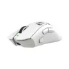 White Shark MORIEN WGM-5025 ratón gaming tri-modo (BT / 2,4 GHz / con cable), 6200 DPI (hasta 12000), RGB, blanco