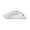 White Shark MORIEN WGM-5025 ratón gaming tri-modo (BT / 2,4 GHz / con cable), 6200 DPI (hasta 12000), RGB, blanco