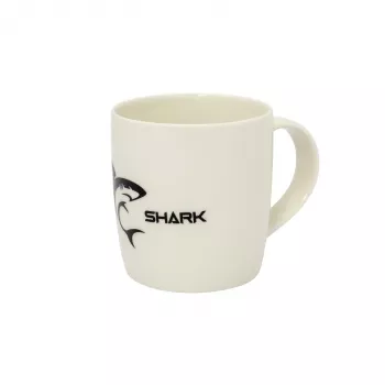 White Shark MUG 370 ml Taza Gaming Negra Cerámica