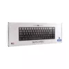 Teclado gaming mecánico White Shark Nunchaku TKL, gris, Outemu Blue Switch, RGB Hot-Swap, con cable USB