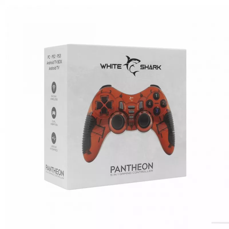 White Shark PANTHEON GPW-2021 mando de juegos 5 en 1 inalámbrico