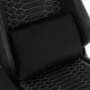 White Shark PHOENIX Silla Gaming Negra – Silla de PU piel ergonómica con respaldo ajustable, pistón de gas clase 4, capacidad de carga 120 kg