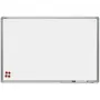 Pizarra blanca superficie lacada 2X3 60x45cm, marco de aluminio