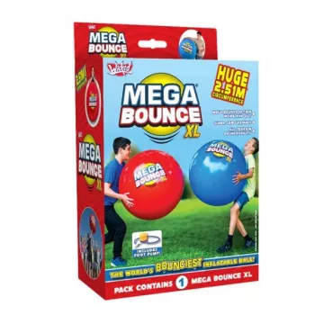 Wicked Vision Mega Bounce XL pelota hinchable de juego - 80 cm arcoíris
