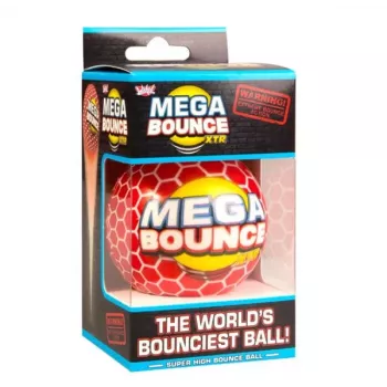 Wicked Vision Mega Bounce XTR Pelota saltarina de polímero hiperelástico - Saltos extremos de más de 100ft - Surtido