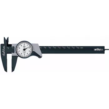 Wiha 411 210 calibre analógico 150 mm acero inoxidable (4112102)