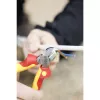 Wiha 43458 Professional electric Alicate de corte diagonal 160 mm, DynamicJoint, rojo/amarillo