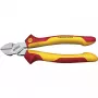 Wiha 43458 Professional electric Alicate de corte diagonal 160 mm, DynamicJoint, rojo/amarillo