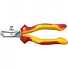 Alicates pelacables eléctricos Wiha Professional, hasta 10 mm², 160 mm, rojo/amarillo (Z55016006SB)