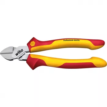 WIHA Professional Electric alicate de corte diagonal 200 mm rojo/amarillo con DynamicJoint