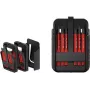 Wiha set de destornilladores VDE con puntas intercambiables 12 piezas slimBit electric SB2831B951