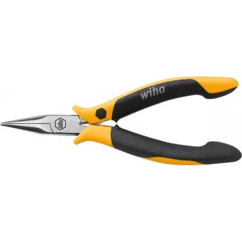 Wiha Z 36 0 04 Alicate de puntas aislado VDE 200mm negro/amarillo 26799
