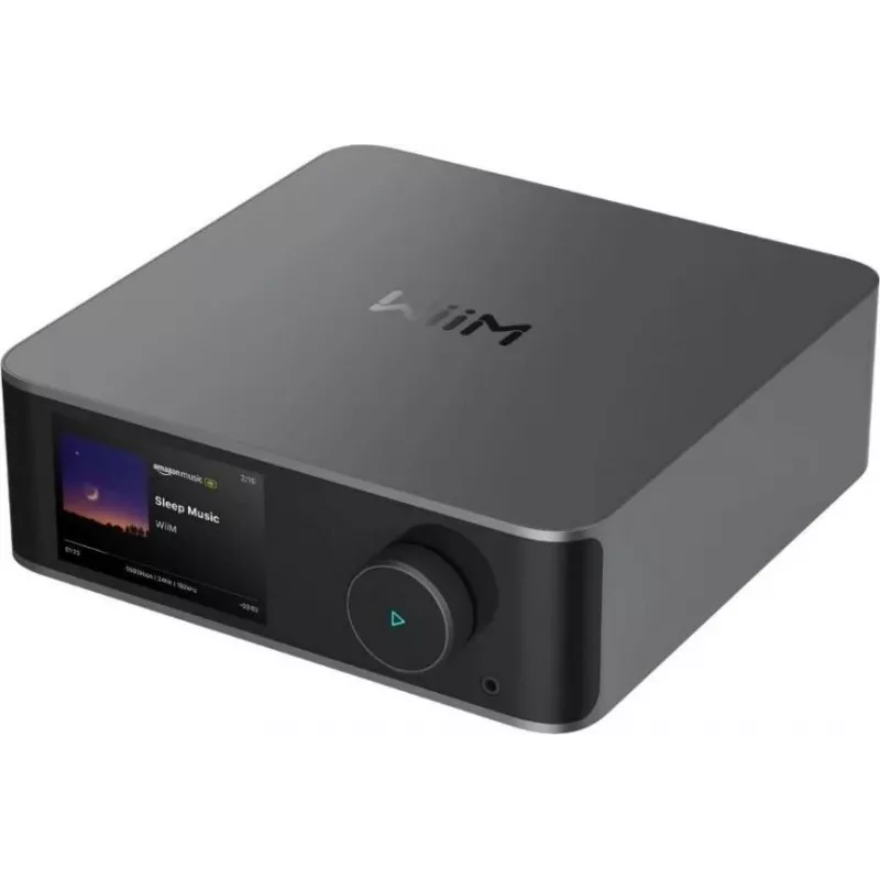 WiiM Ultra Dark Grey - Streamer de música Hi-Res y reproductor de audio en red con previo, HDMI ARC, Phono MM