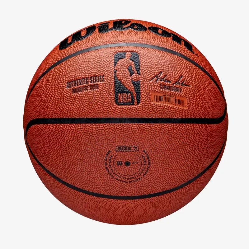Wilson NBA Authentic balón de baloncesto para interior y exterior talla 7 marrón