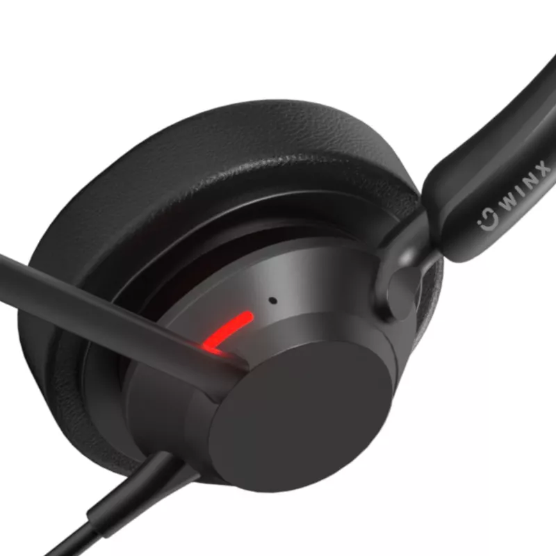 WINX CALL Pro 2 Mono AI Noise Cancelling Auriculares con micrófono