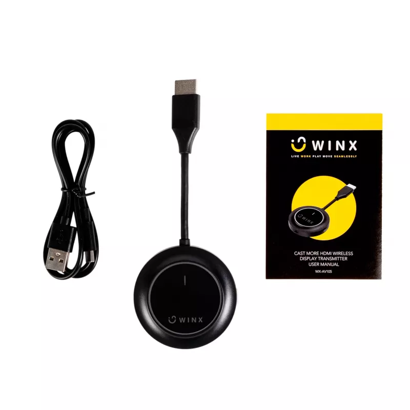WINX CAST More Transmisor inalámbrico de pantalla HDMI