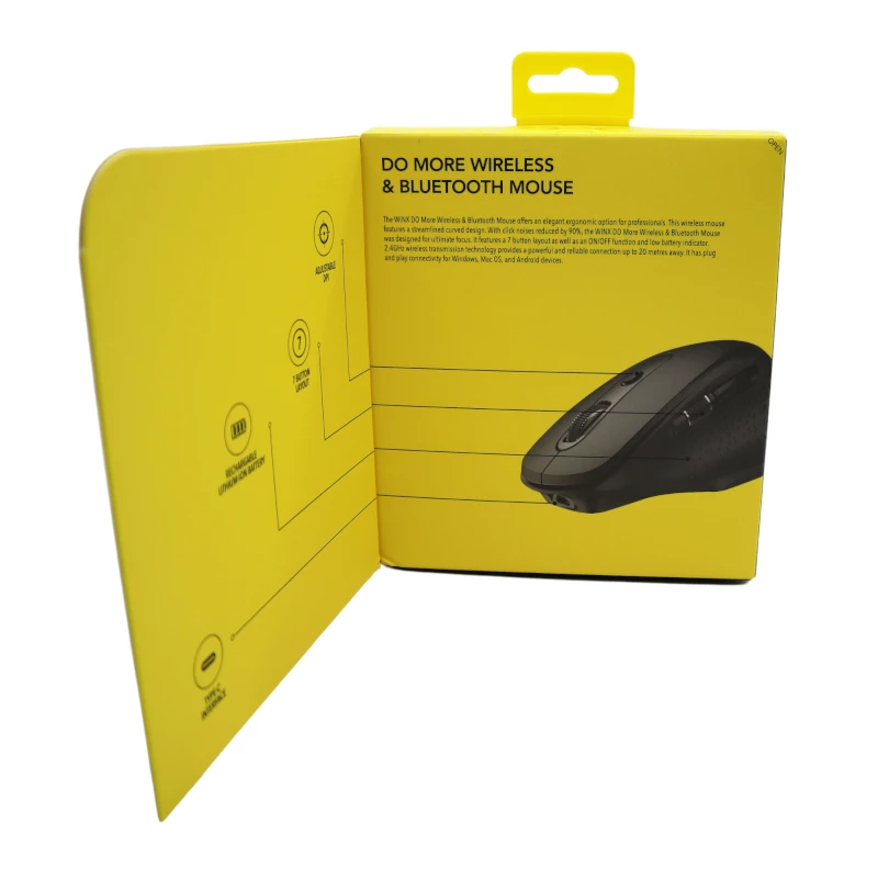 Ratón inalámbrico y Bluetooth WINX DO More