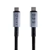 Cable WINX LINK Pro Type-C 1 m 100W PD USB 2.0 480Mbps negro
