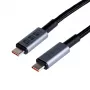 Cable WINX LINK Pro Type-C 1 m 100W PD USB 2.0 480Mbps negro
