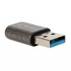 Adaptador WINX LINK Simple USB a Type-C doble pack (USB-A macho a USB-C hembra, 5Gbit/s, 15W, Space Grey, pack de 2)