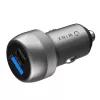 WINX POWER Cargador de coche rápido 89W - USB-C PD 67W + USB-A QC 18W, Negro