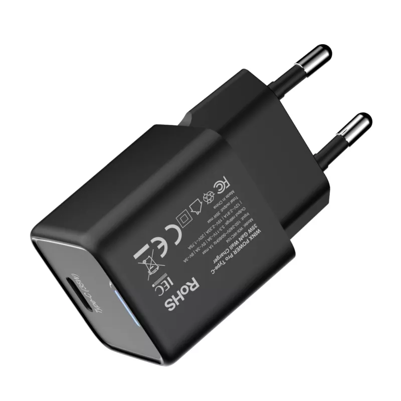 WINX POWER fuente de alimentación de carga rápida Type-C 35W GaN
