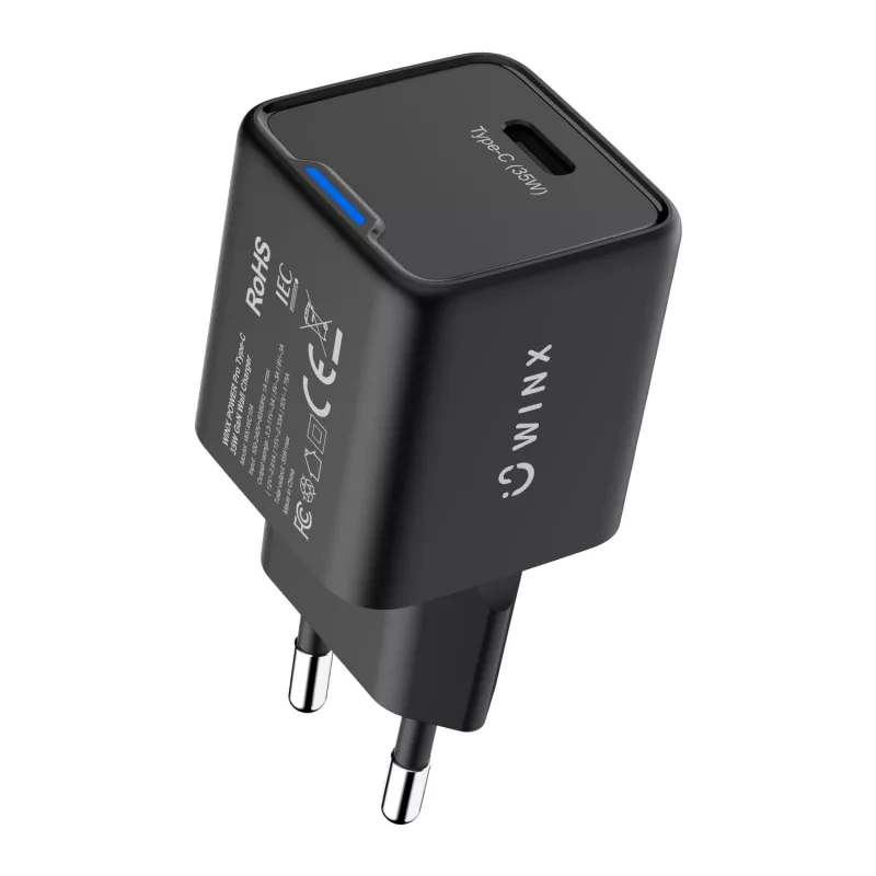 WINX POWER fuente de alimentación de carga rápida Type-C 35W GaN
