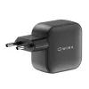 WINX POWER Max 65W Cargador de pared GaN - 2x USB-C PD, 1x USB-A QC, Negro