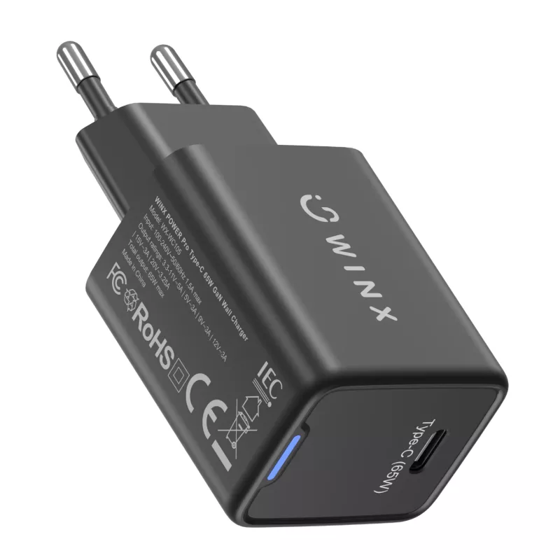 WINX POWER Pro Fuente de alimentación Type-C 65W GaN