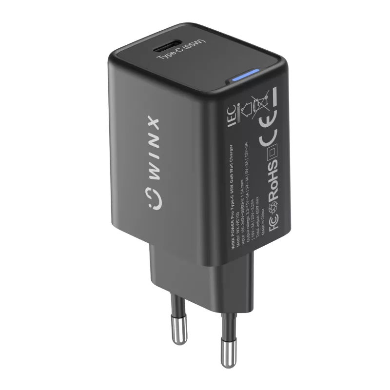 WINX POWER Pro Fuente de alimentación Type-C 65W GaN