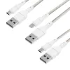 WINX cable de carga y datos USB-C a USB-A 1,2 m negro
