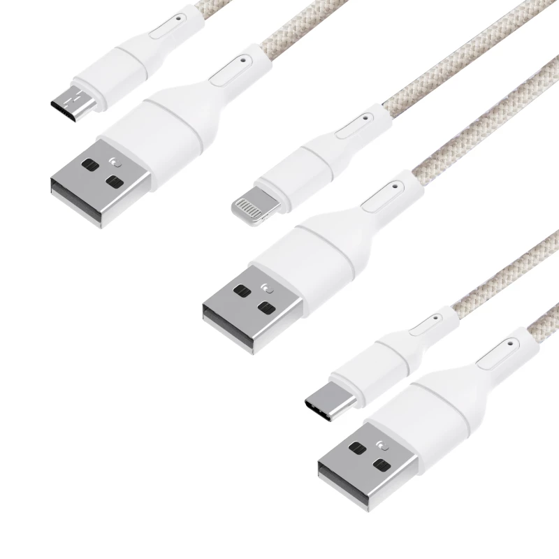 WINX cable de carga y datos USB-C a USB-A 1,2 m negro