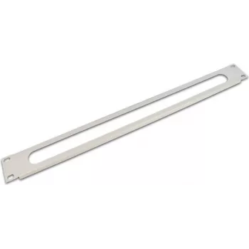 Wirewin KDP 1HE OB Kit de montaje en rack para racks de 19 pulgadas, 1U, negro, acero