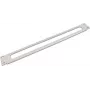 Wirewin KDP 1HE OB Kit de montaje en rack para racks de 19 pulgadas, 1U, negro, acero